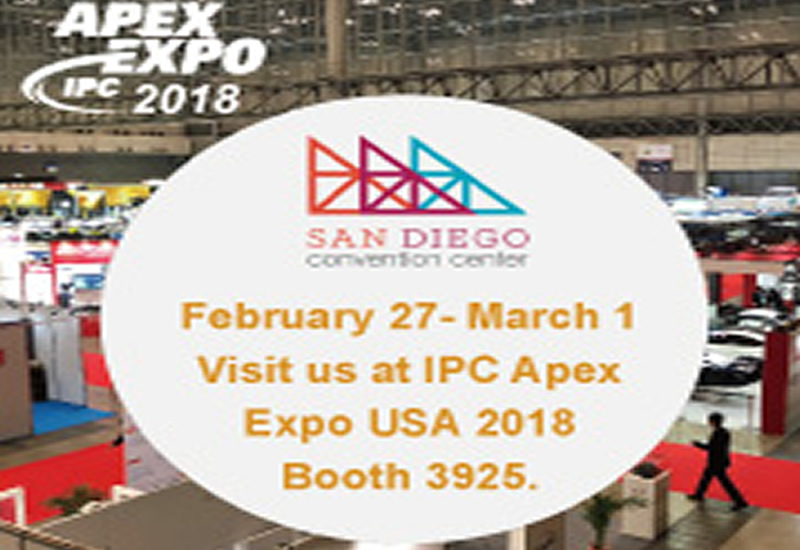 1Clicksmt at IPC APEX EXPO 2018-Visit Us At Booth 3925.