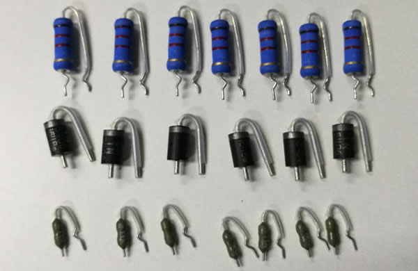 Samples made by Automatic tube insertion and forming machine  LF-617